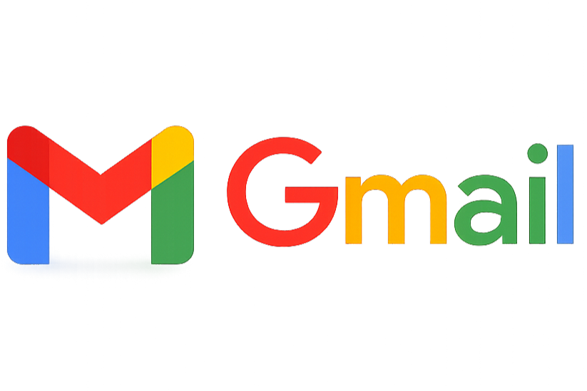 The Gmail logo featuring a multicolored "M" icon to the left and the word "Gmail" in Google’s signature colors on a white background.