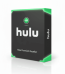 A black and green box featuring the Hulu logo and "Hulu Reseller" on the front, emphasizing its role as an official Hulu Reseller.